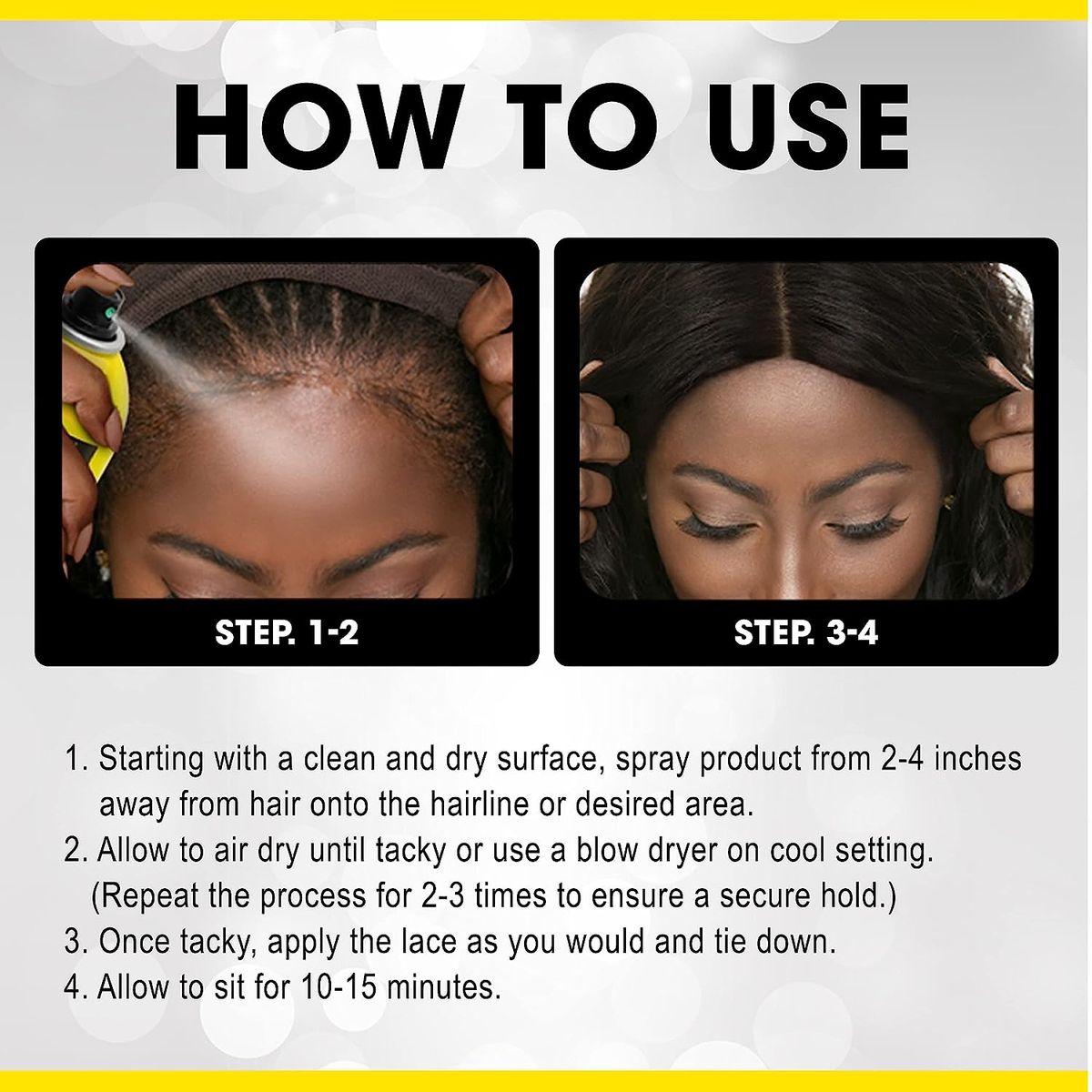 Lace Bond Hair Adhessive Spray- Original 60g