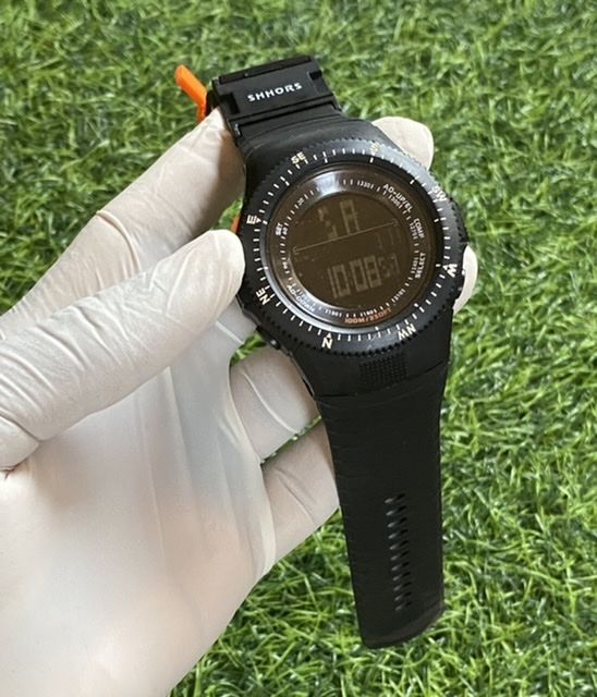 Urban Black Men's Sport Rubber Strap Wrist Watch
