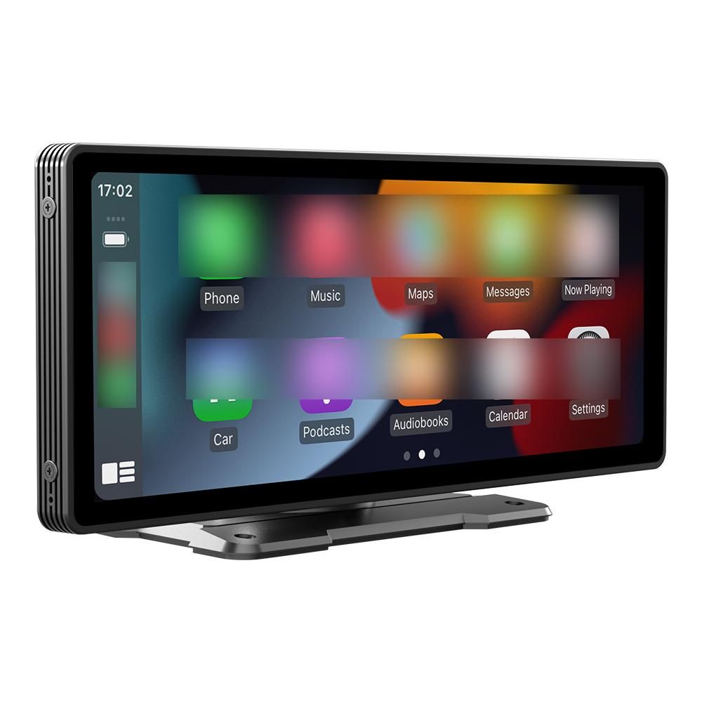 9.3 Inch Car Stereo MP5 Player BT Hands-Free Calling FM Radio Support Carplay Android Auto Phone Link Reversing Assist U-Disk/TF Card with Adjustable Bracket