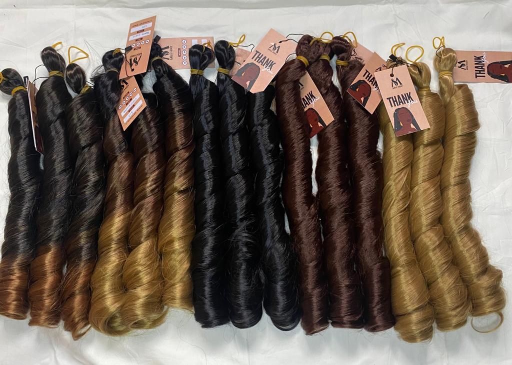 French Curls Braiding Hair Extension 22inches