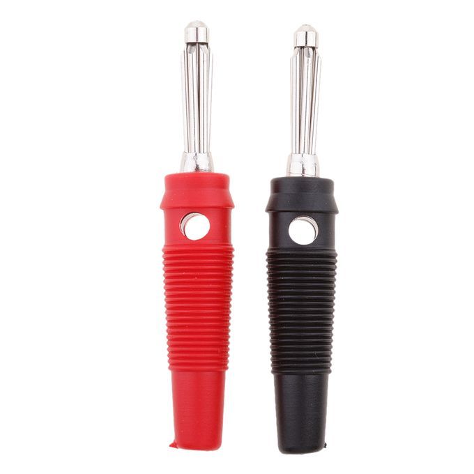4mm Banana Plug Screw To Speaker Amplifier Binding Post Test Probes