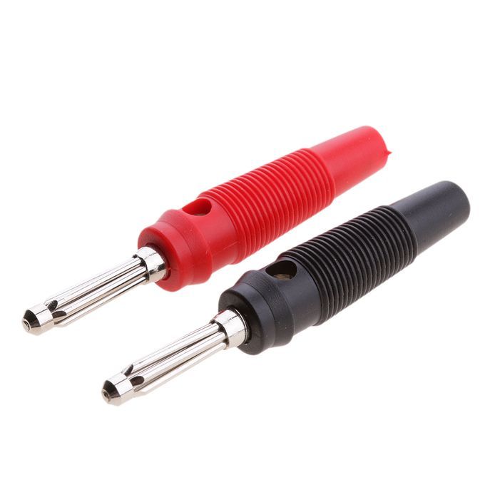 4mm Banana Plug Screw To Speaker Amplifier Binding Post Test Probes