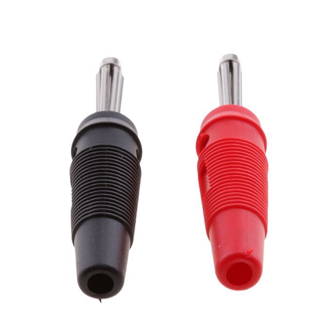 4mm Banana Plug Screw To Speaker Amplifier Binding Post Test Probes