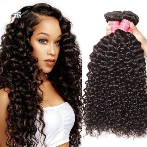 Curly Weavon /Hair 6Bundles..Full Hair Color 1B (Natural