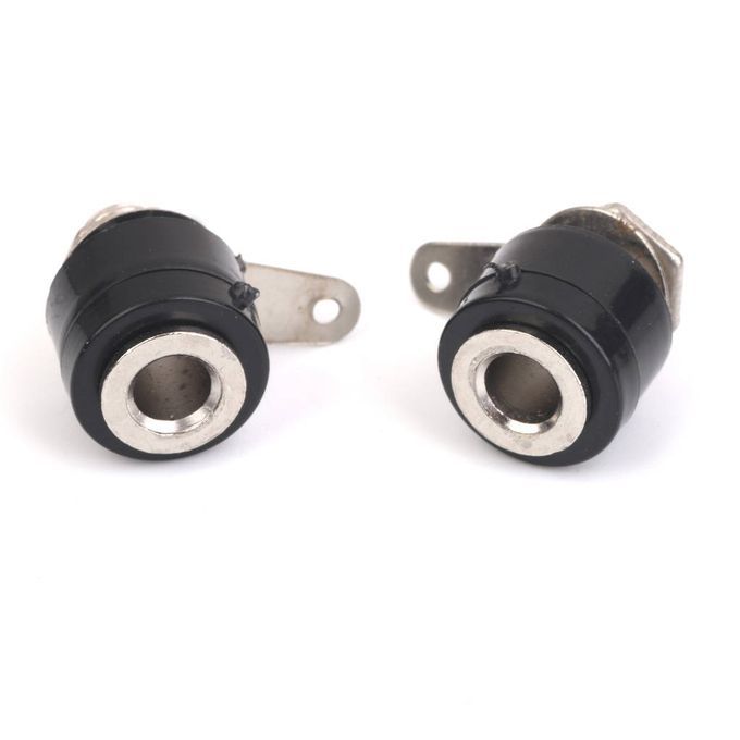 10Pcs 4mm Insulated Banana Socket   Connectors Binding Post Nut  Black