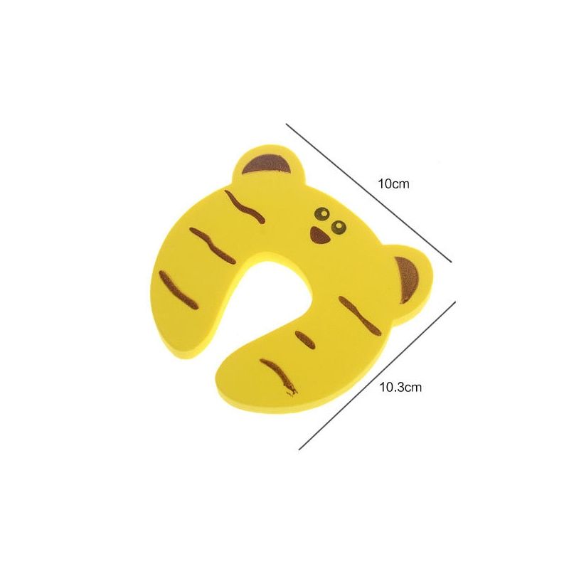 Silicone Doorways Gates Decorative Door Stopper Baby Safety Care Cartoon Animal  Kid Children Protection Home Cabinet Lock