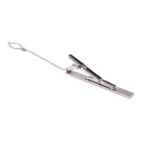 Mens Plain Silver Chrome Stainless Steel 6CM Standard Tie