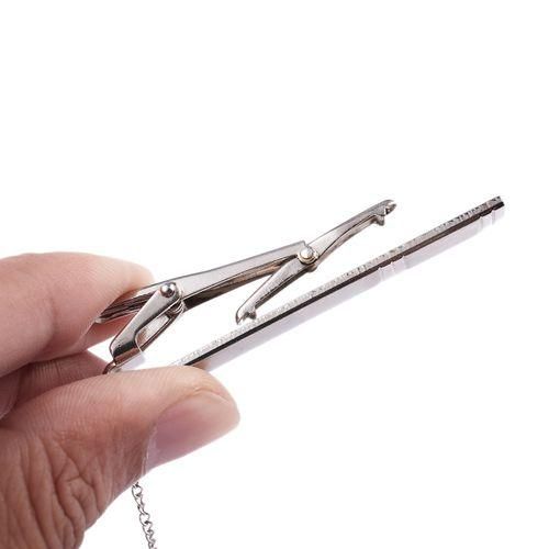 Mens Plain Silver Chrome Stainless Steel 6CM Standard Tie