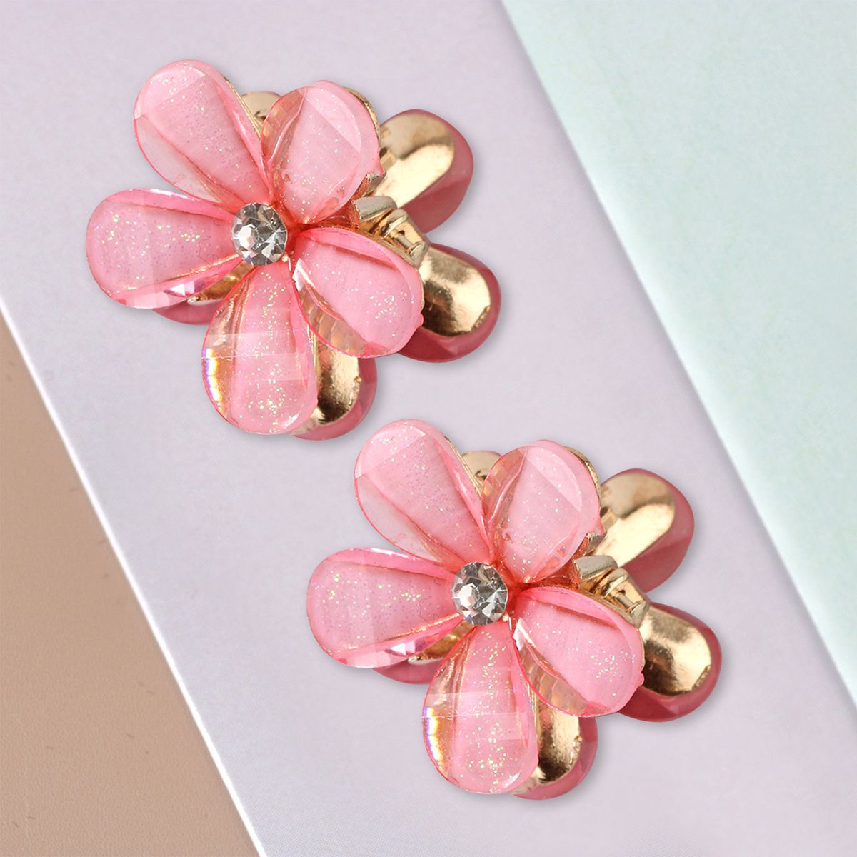 12pcs Mini Hair Clips Small Grip Claw Kids Hair Clamps