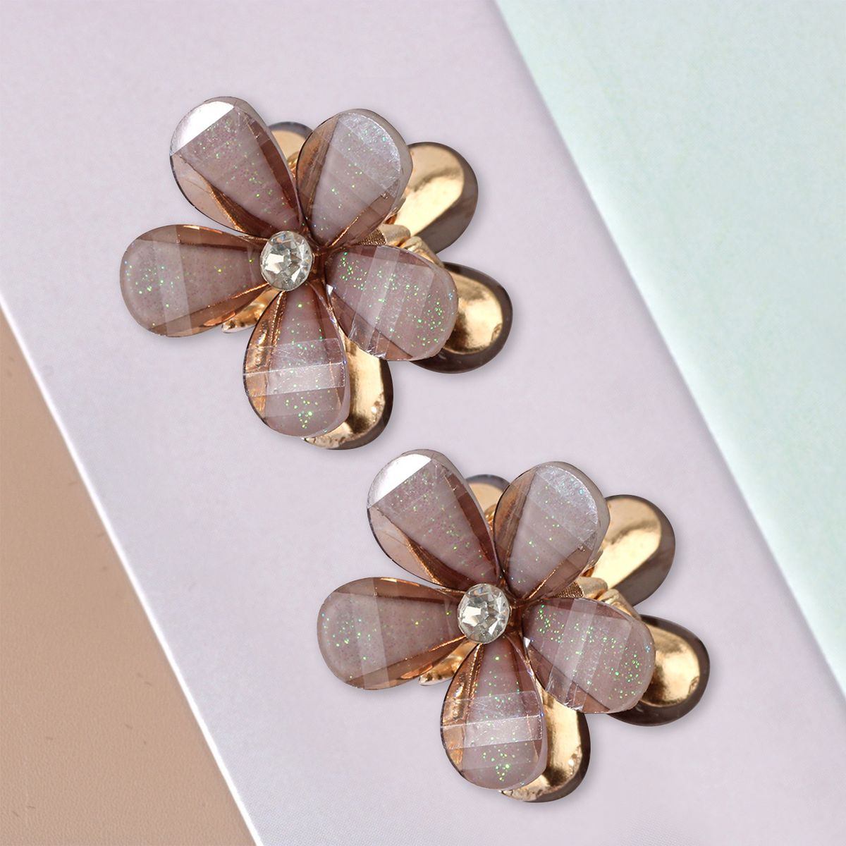 12pcs Mini Hair Clips Small Grip Claw Kids Hair Clamps