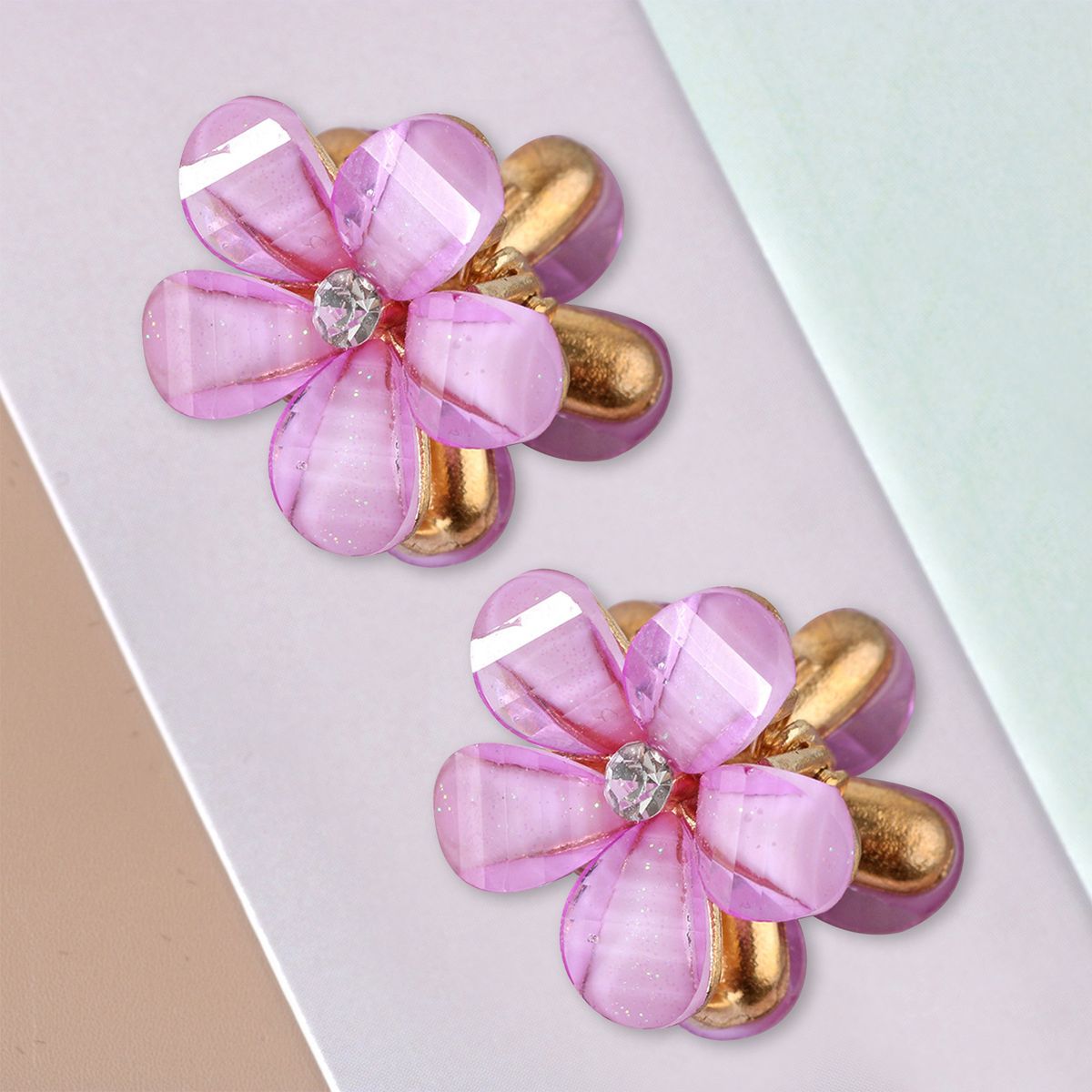 12pcs Mini Hair Clips Small Grip Claw Kids Hair Clamps