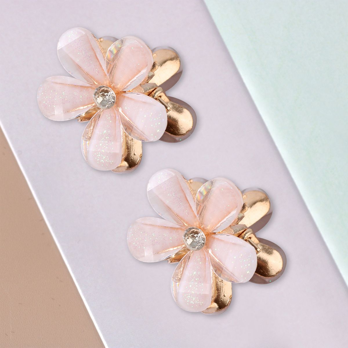 12pcs Mini Hair Clips Small Grip Claw Kids Hair Clamps