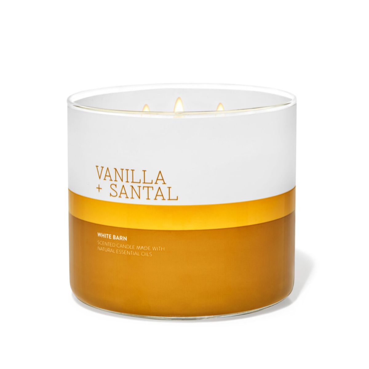 Vanilla + Santal 3 Wick Candle