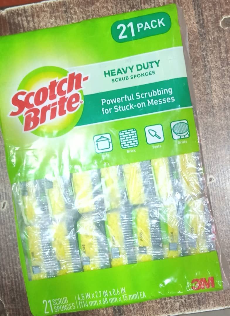 Heavy Duty Scrub Sponge(21 Pack)