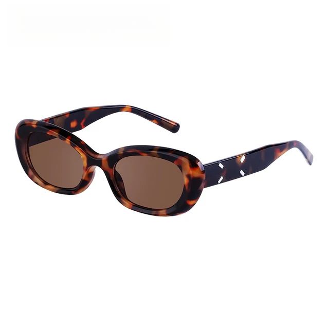 Fashion Punk Small Rectangular Sunglasses