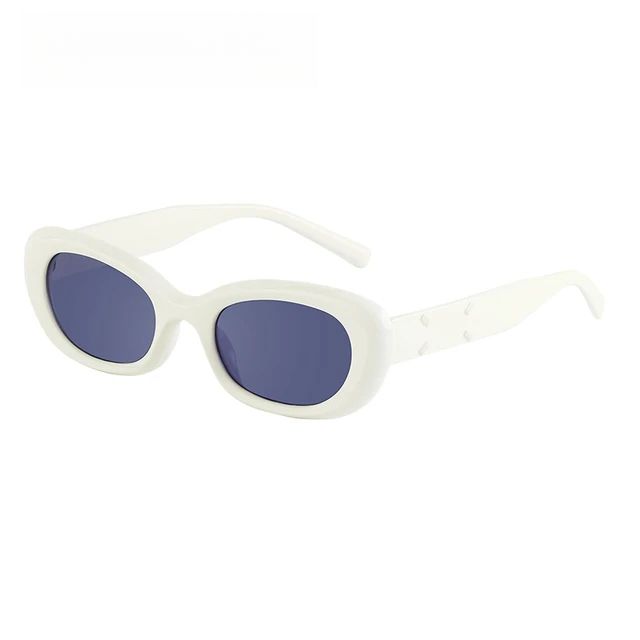 Fashion Punk Small Rectangular Sunglasses