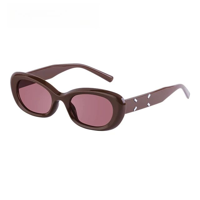 Fashion Punk Small Rectangular Sunglasses