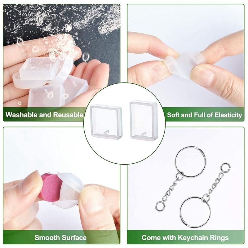 Resin Molds for Jewelry, 20 Pcs Silicone Resin Earring
