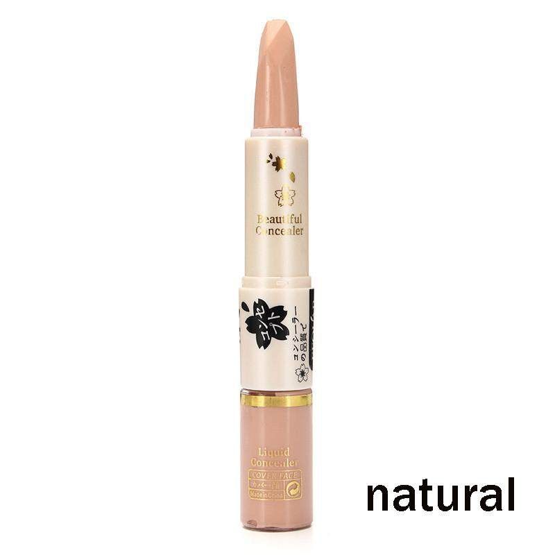 New Hide Conceal Dark Circle Foundation Makeup Lipgloss Concealer Natural Color