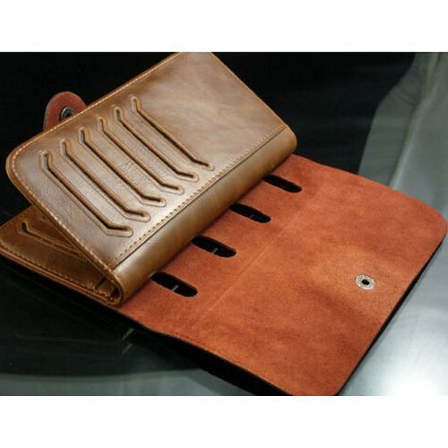 Vintage Men's Wallet - Brown
