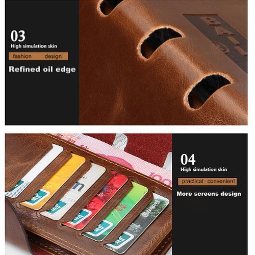 Vintage Men's Wallet - Brown