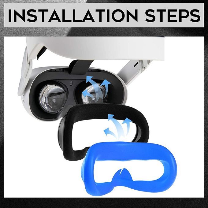 Sili One Eye    Over Pad Headset Anti-sweat Light Blo King Eye  Over-blue-167*110*105mm