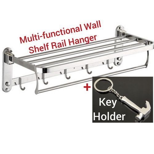 Bathroom-Kitchen-Room Wall Mounted Rail Hanger