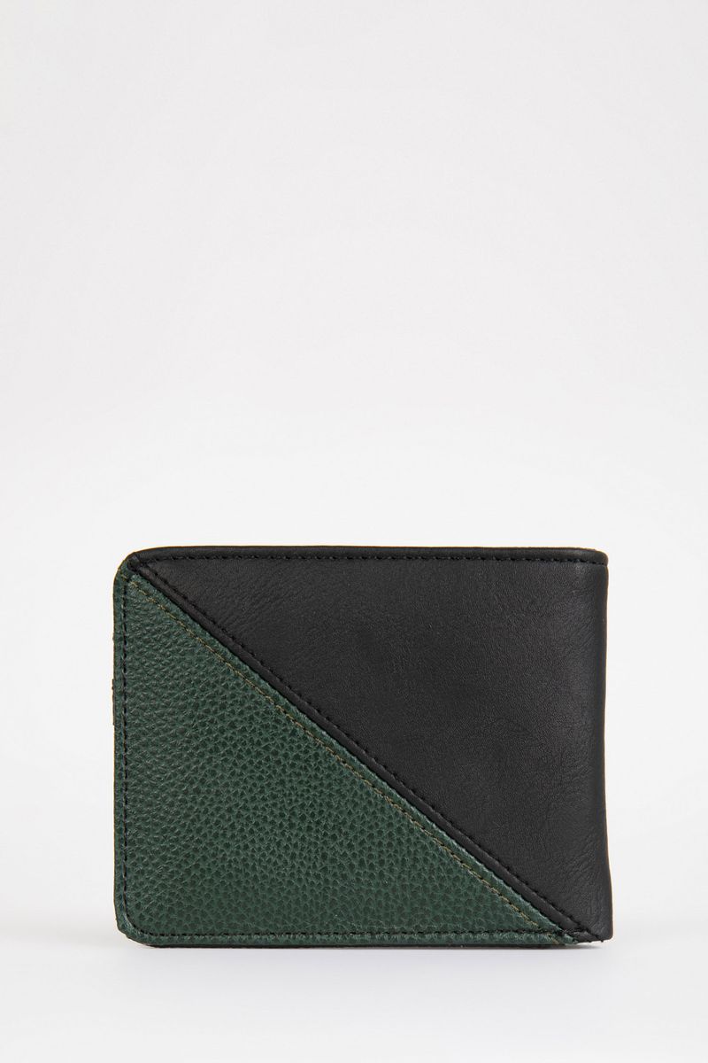 Man Casual Wallet - Black