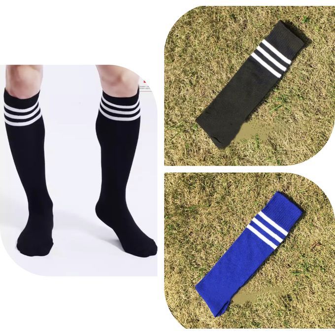 2 PAIRS SOCCER SPORT FOOTBALL HOSE SOCKS