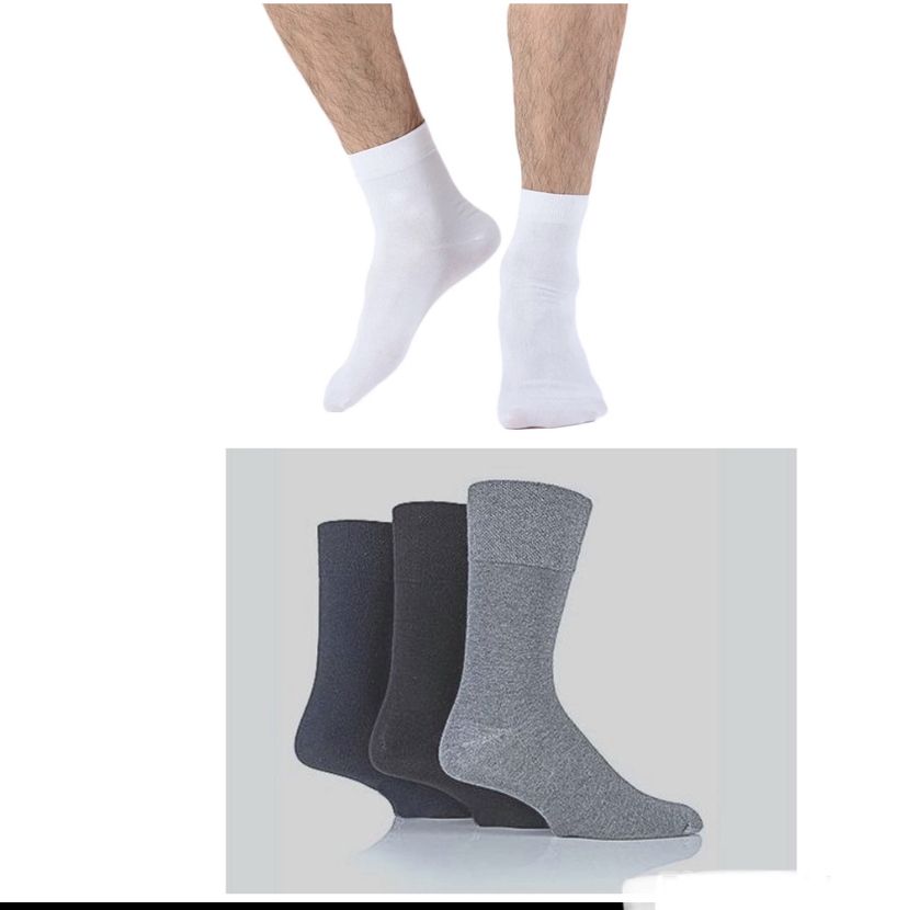 4 PAIR SNEAKERS LOAFERS FASHION LONG SOCKS
