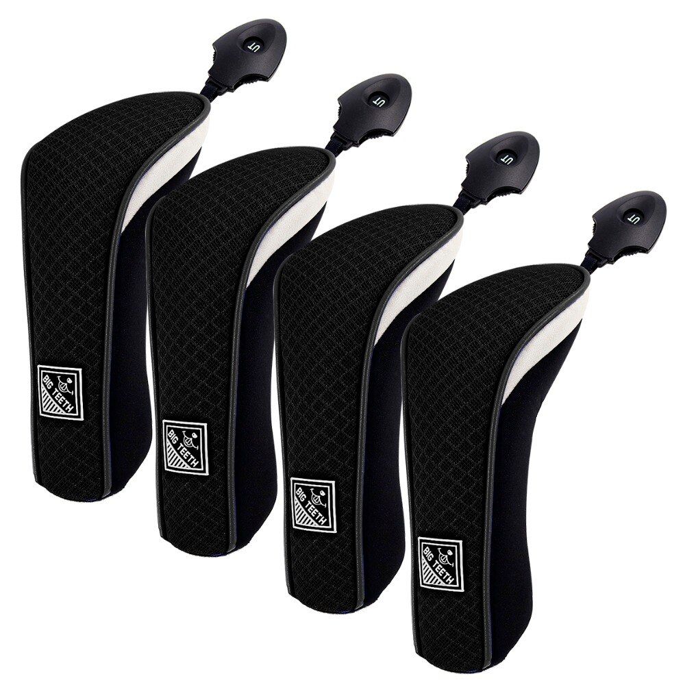 4pcs/set 5 Colors Big Teeth Lightweight Mesh Golf Hybrid Ut
