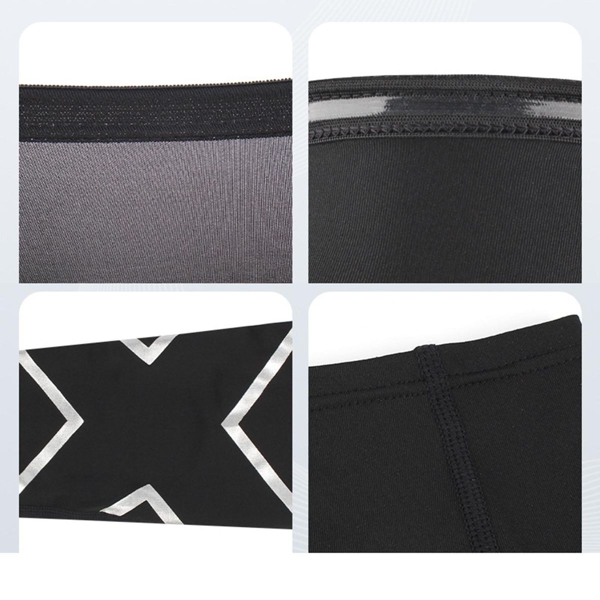 Sports Calf Sock Basketball Football Shin Guard Black