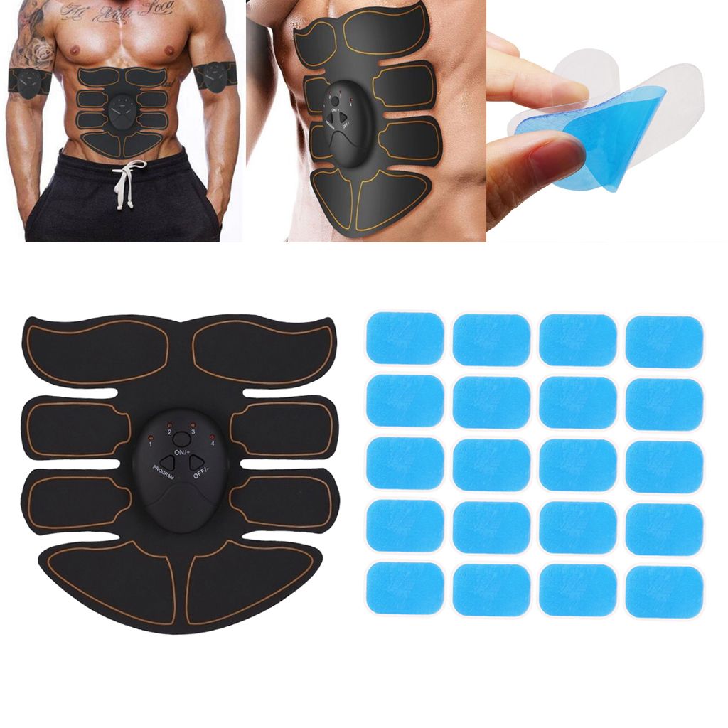Abs Stimulator Trainer Fitness Muscle Massager Waist Belly Exerciser