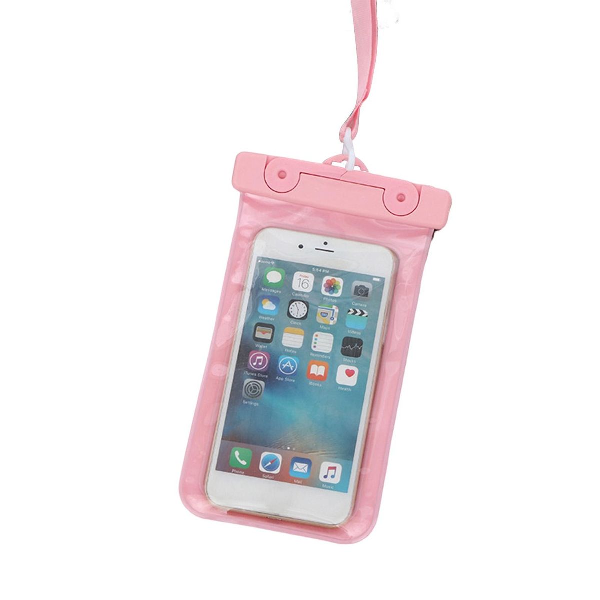 Phone Waterproof Pouch Underwater Filming Phone Waterproof Bag Pink
