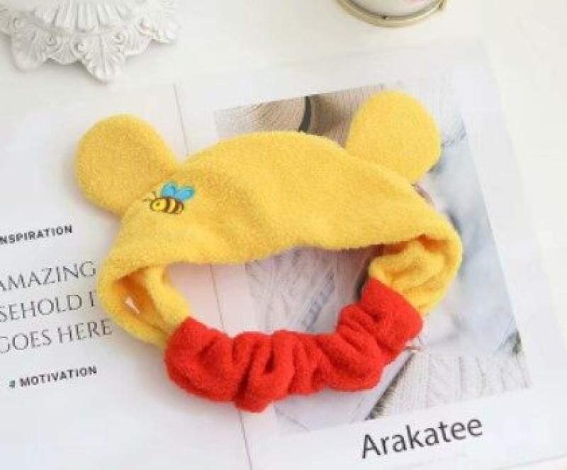 Cartoon Spa Hairbands Elastic Makeup Hair Band