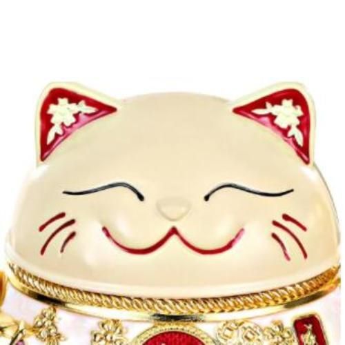 Ashtray Lucky Cat Living Room Bedside Ashtray Creative Home Furnishing Anti Fall With Lid Anti Fly Ash Cigarette Exterminator