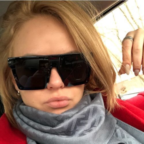 Sunglasses Female Elephant Gray Personality Sunglasses