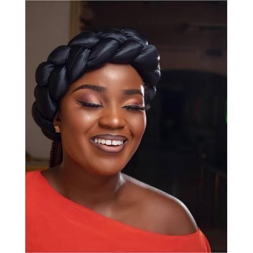 Ladies Braid Hair Band- Black