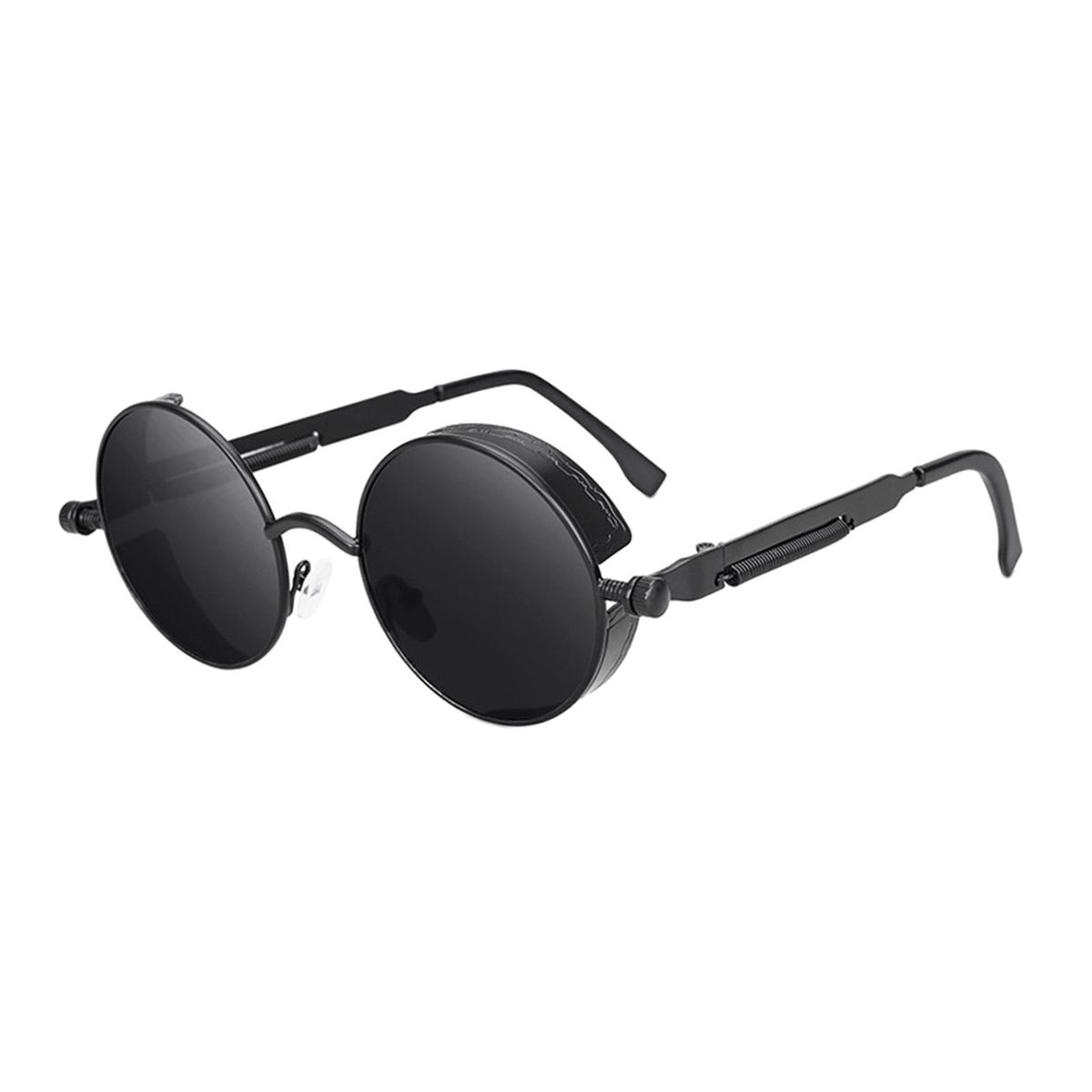 Gothic Sunglasses Retro Glasses Steampunk  Black Gray