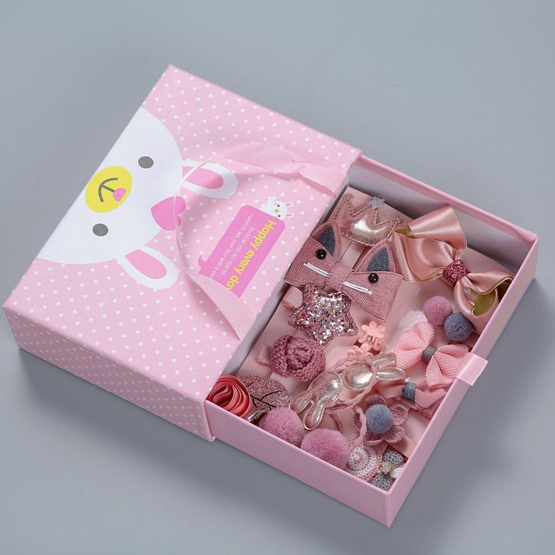 18 Pieces Baby Hair Accessories Princess Headdress Girl