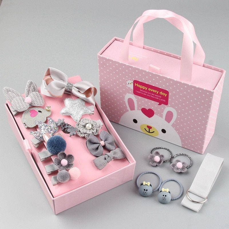 18 Pieces Baby Hair Accessories Princess Headdress Girl