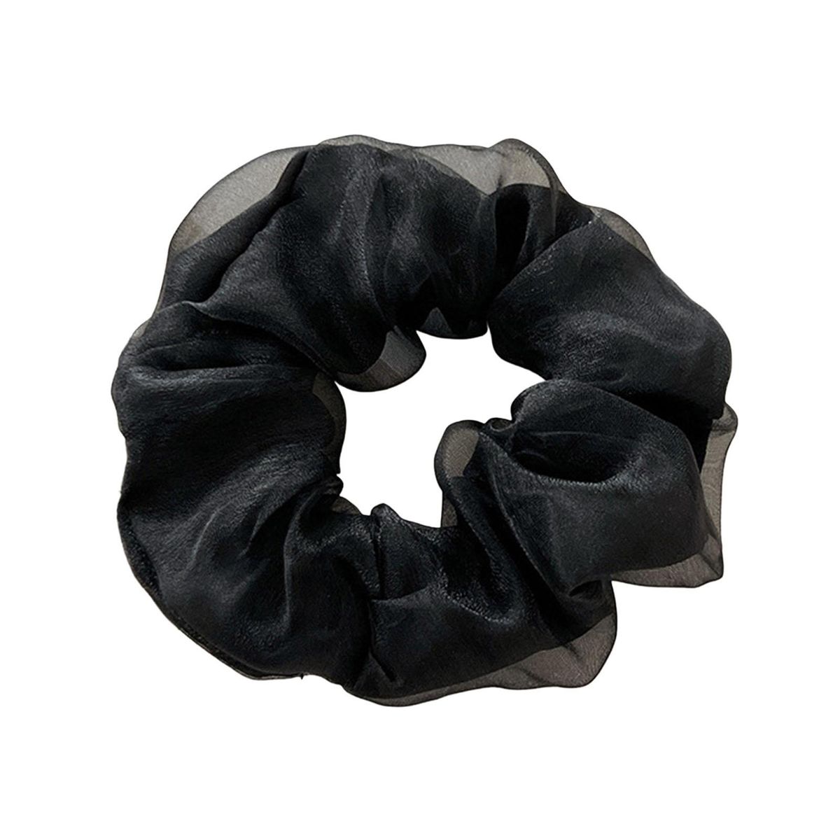Women Hairband Hair Scrunchies Women Hair Rope Decoration Black