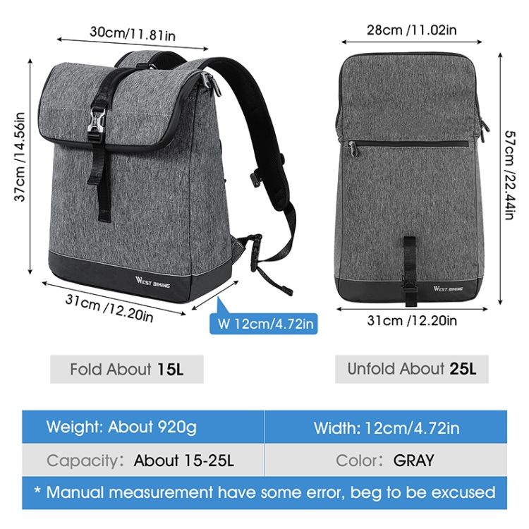Multi-Function Bicycle Shelf Bags