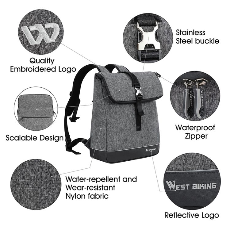 Multi-Function Bicycle Shelf Bags