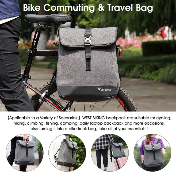 Multi-Function Bicycle Shelf Bags
