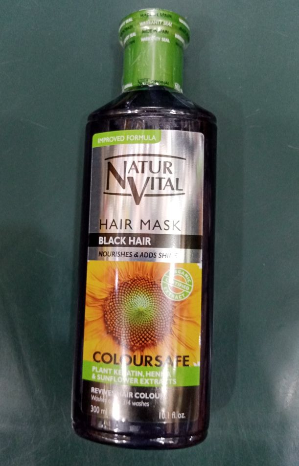Natur Vital Hair Mask Black Hair