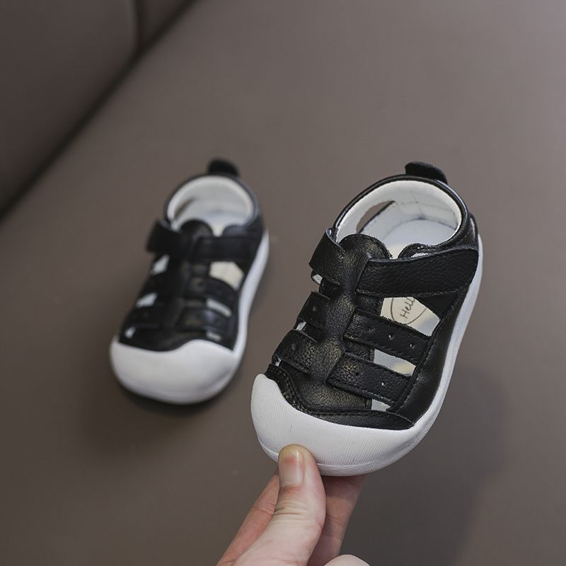 Summer Baby Boys Girls Sandals Infant Toddler Shoes Children Anti-collision Sandals Outdoor Soft Bottom Kids Casaul Beach Shoes White