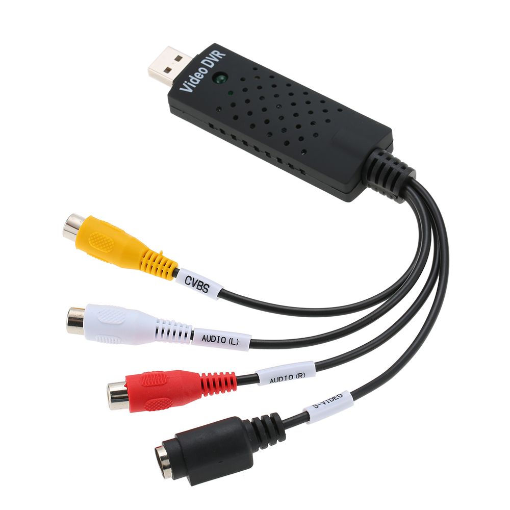 USB 2.0 DVR Video Audio Camera CCTV Capture Recorder Adapter