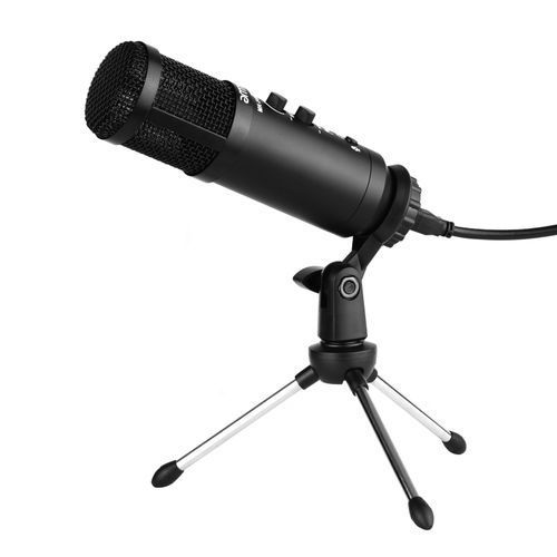 USB Condenser Microphone Studio Karaoke Monitor Reverb