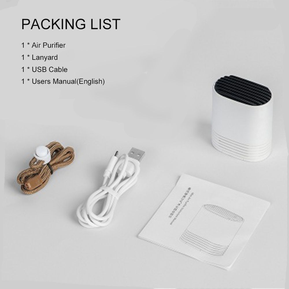 Portable Air Purifier PM2.5 Formaldehyde Removal Necklace